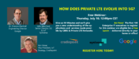 LTE for Enterprise webinars and conference