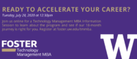 UW Technology Management MBA