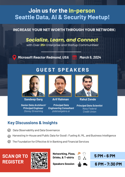 Seattle Data, AI & Security Meetup 2024