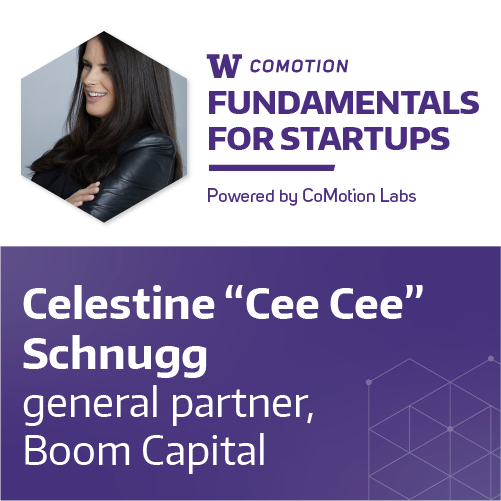 Fundamentals for Startups: Dealmaking in 2024, with Celestine “Cee Cee” Schnugg, general partner, Boom Capital
